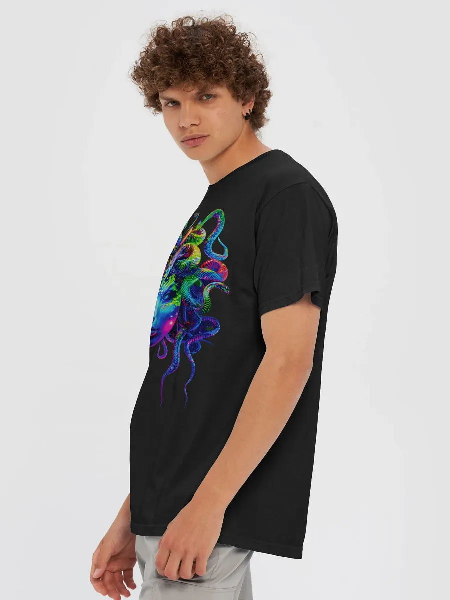 Neon Medusa Glow T-Shirt product image (4)
