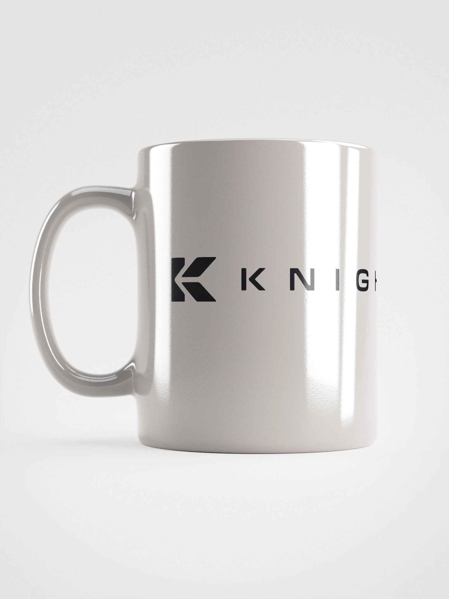 Knightscope Emblem White Glossy Mug product image (2)