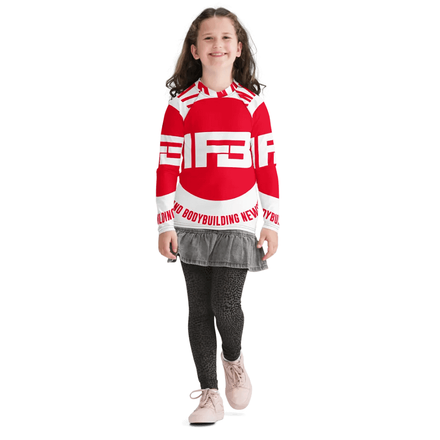 IFBNewsfeed.Org's All-Over Print Youth Rash Guard product image (6)