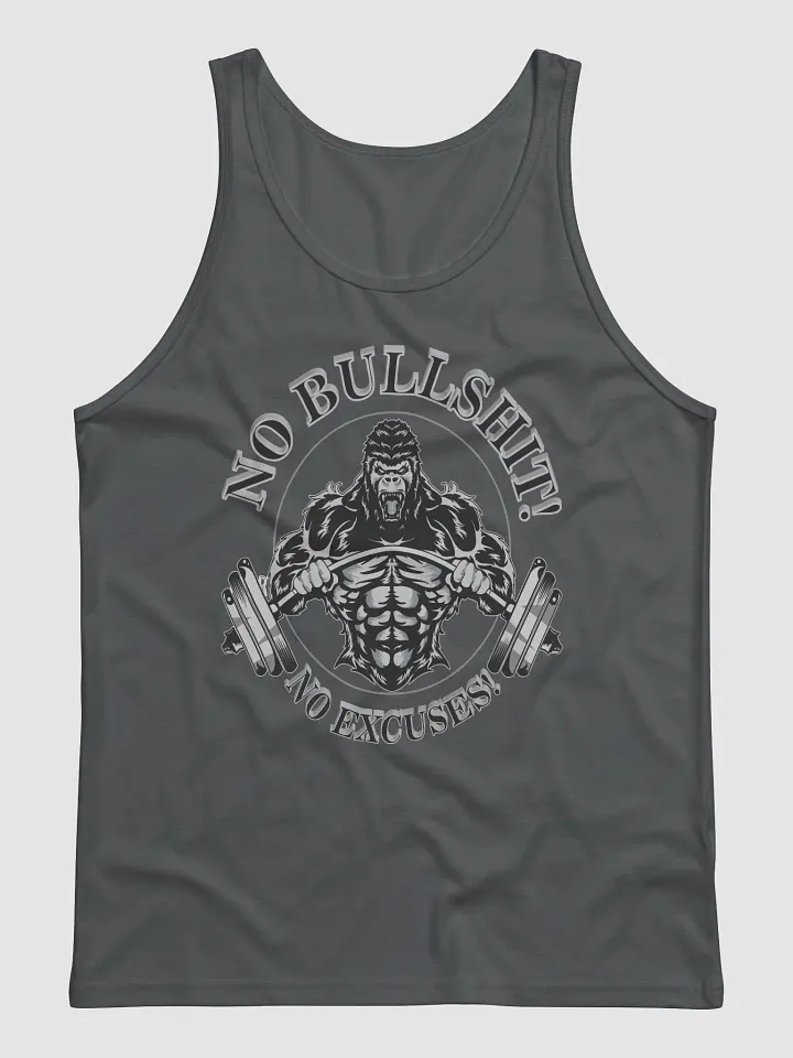 Workout Gym Fitness No Bullshit No Excuses Weightlifting Tshirt and Gifts Tanktop product image (2)