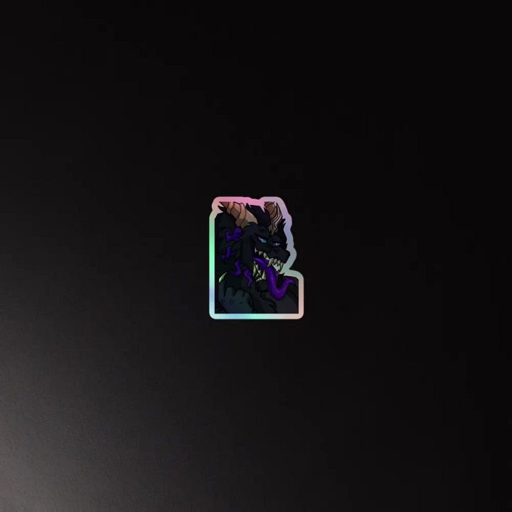 Seiryu Holographic Sticker Sheet product image (2)