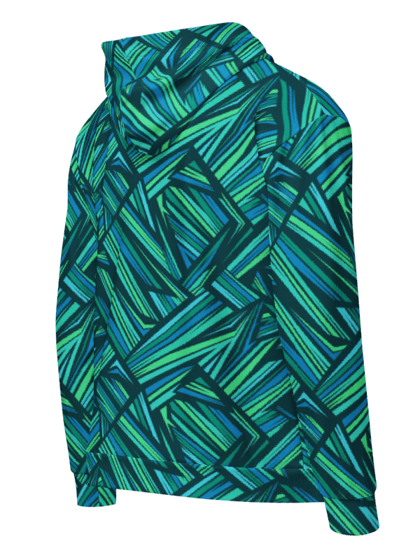 Aqua Angles | Recycled Unisex ZIP Hoodie product image (6)