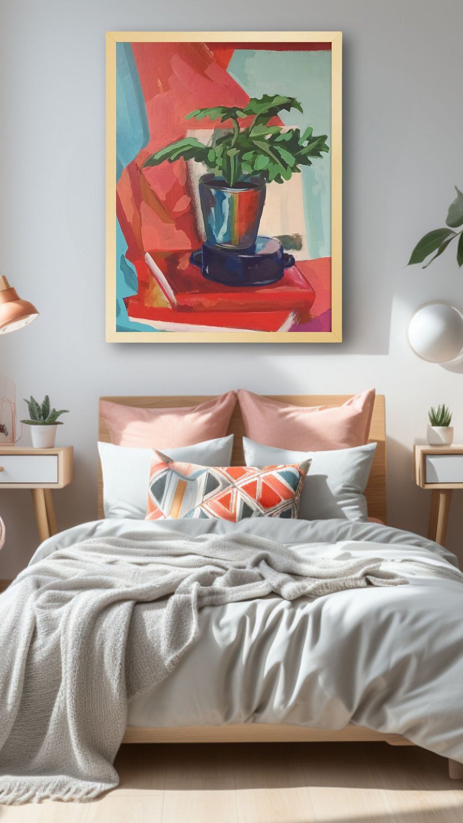 Vibrant Reflections Framed Print product image (3)
