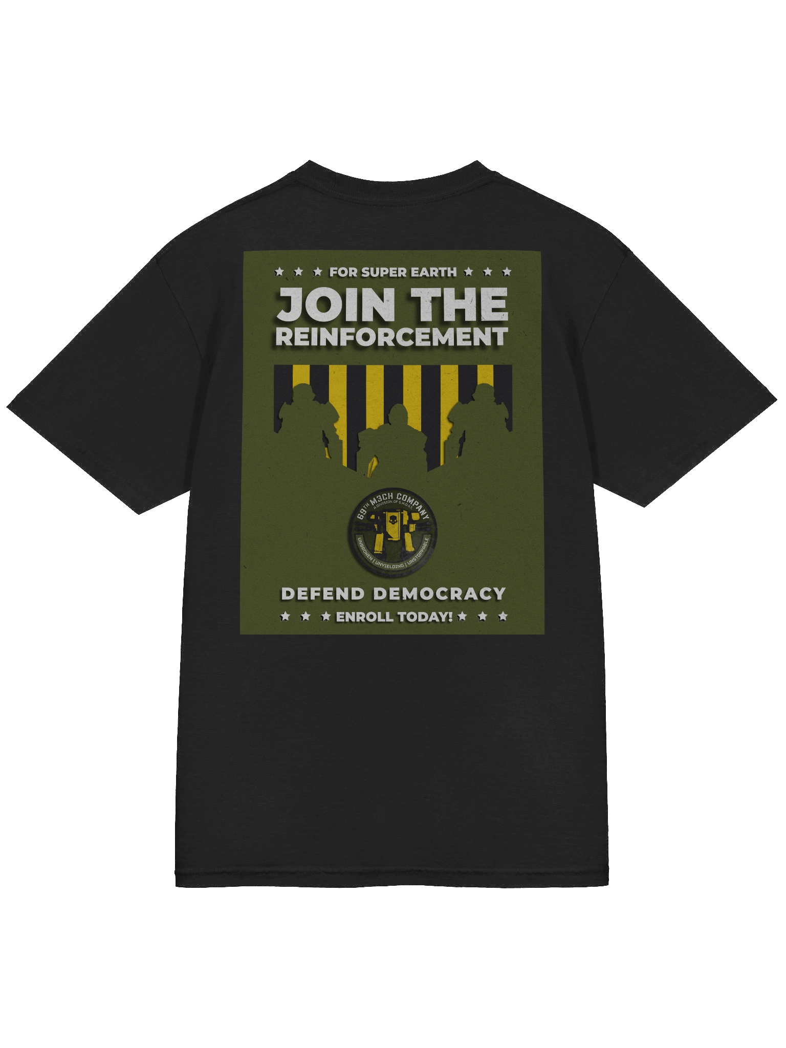 69th M3CH Company Recruitment Poster T-Shirt product image (4)