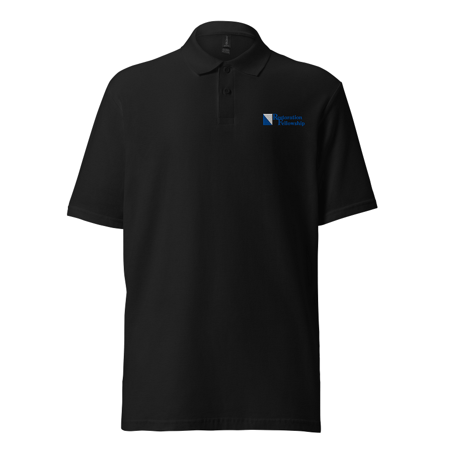 Restoration Fellowship Unisex Pique Embroidered Polo Shirt product image (1)
