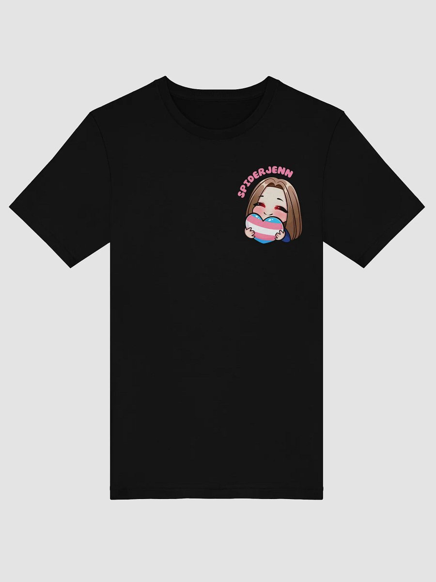 SpiderJenn Trans Heart Tshirt product image (34)
