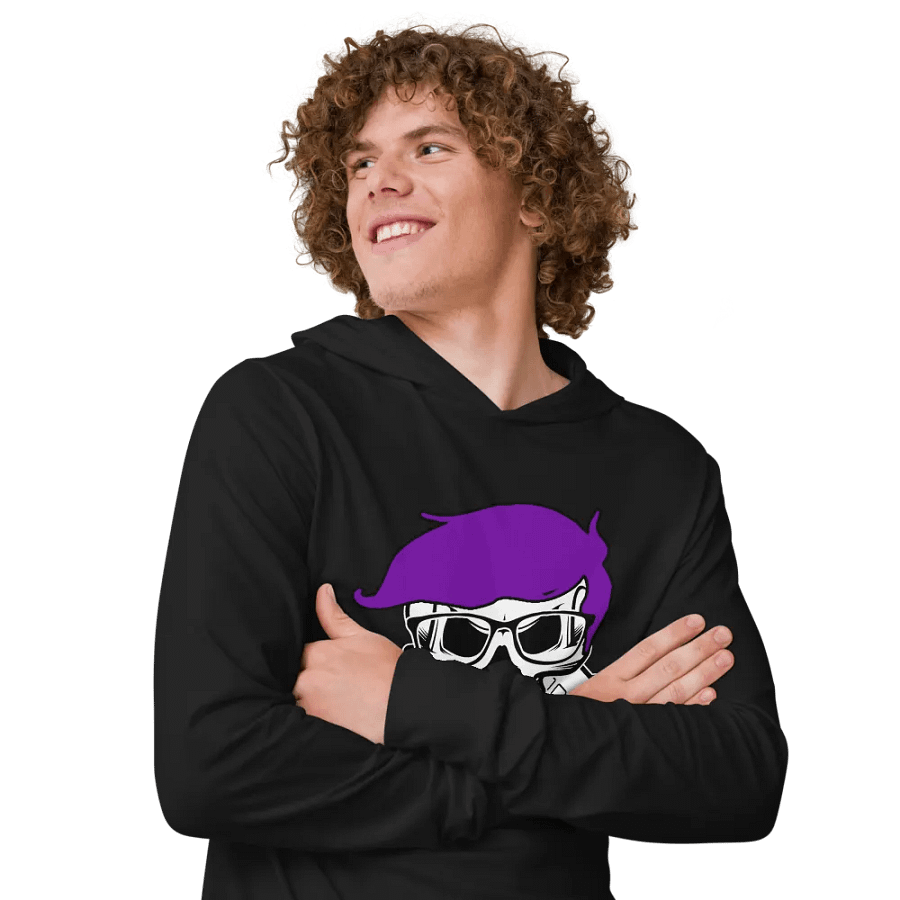Enigma Nation Bella+Canvas Unisex Hooded Long Sleeve Tee product image (5)