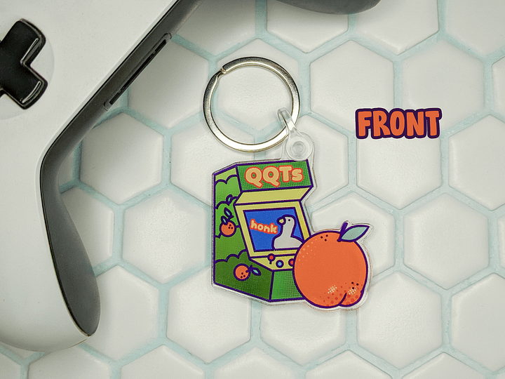 QT Arcade Keychain product image (1)