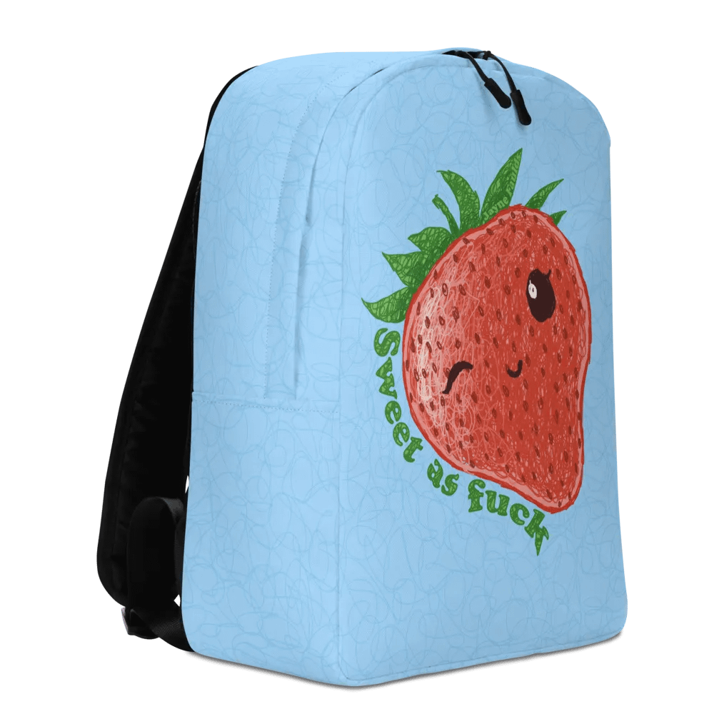 Lottie's Sweet Strawb Backpack - Blue product image (7)
