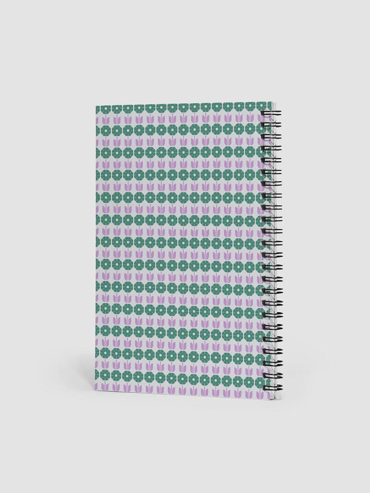 funky flower pattern notebook product image (2)