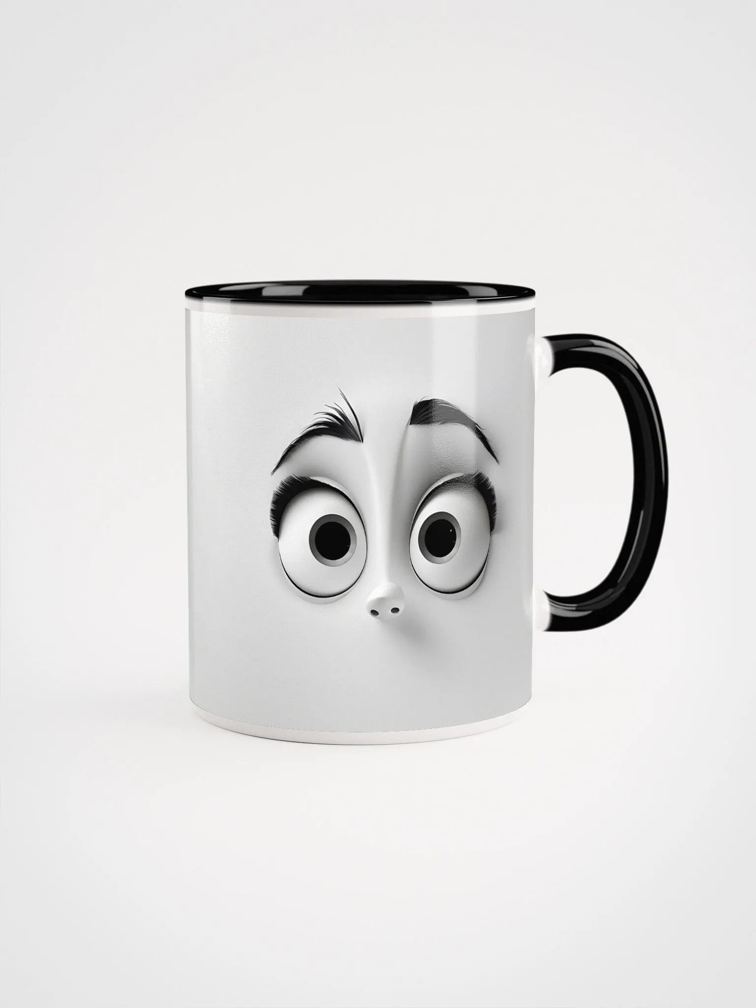 3D Whimsical Woman Mug: Start Your Day with a Smile! product image (1)