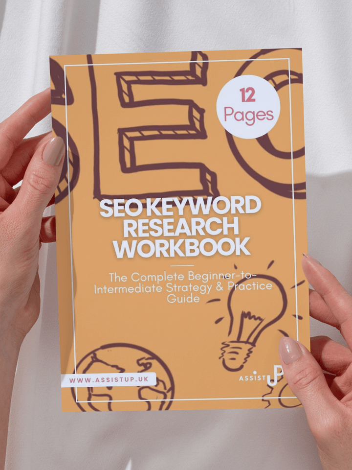 SEO Keyword Research Workbook product image (1)