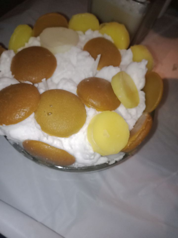 Banana Pudding Dessert Candle product image (1)