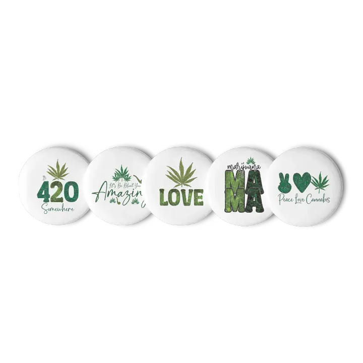 Love Leaf Pin Button Set product image (2)