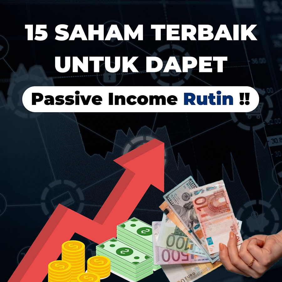 [VIDEO] 15 Saham Terbaik Untuk Dapet Passive Income Rutin product image (1)