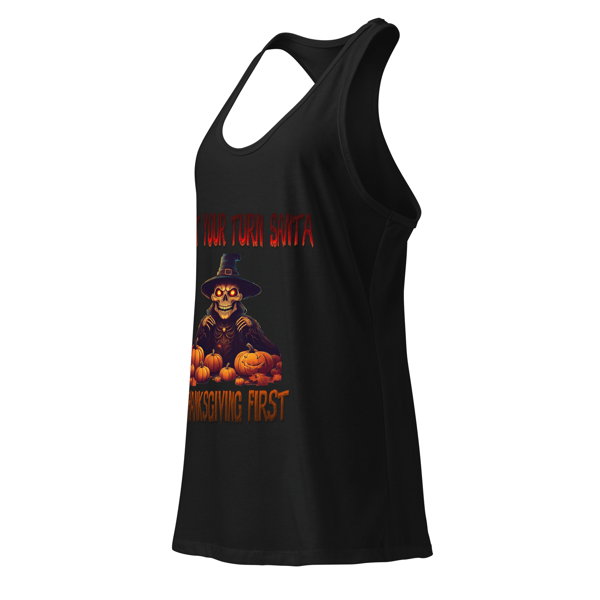 Festive Skeleton Racerback Tank product image (8)
