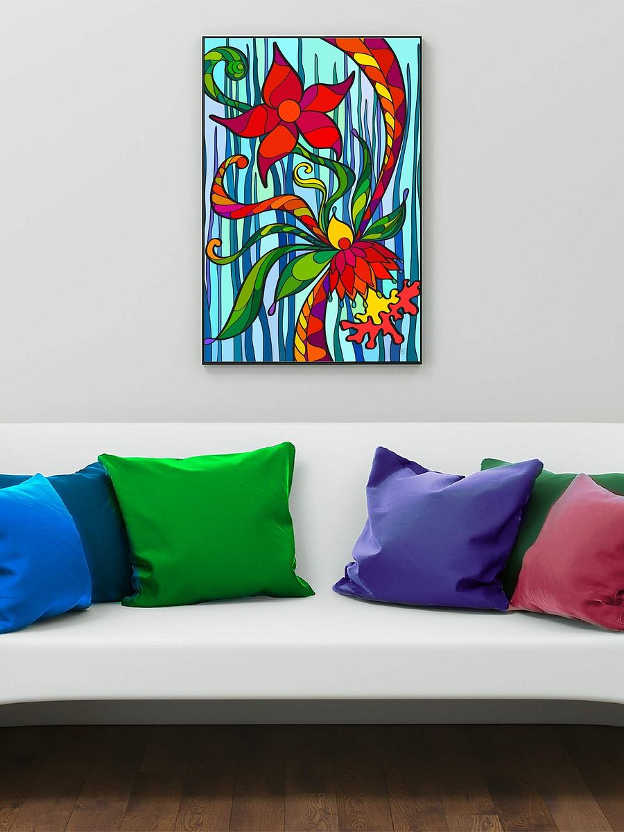 Vibrant Matte Poster Prints - Deep Ocean Starfish product image (6)