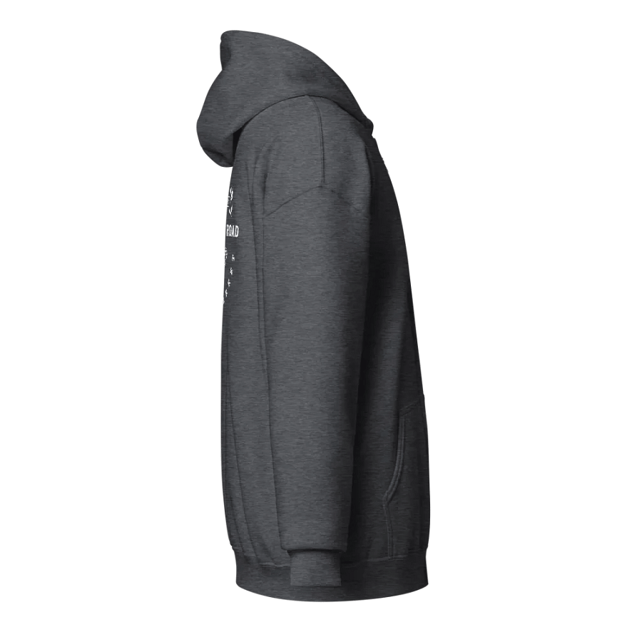 Columbia Road Market Zip Hoodie (Dark Heather) product image (4)
