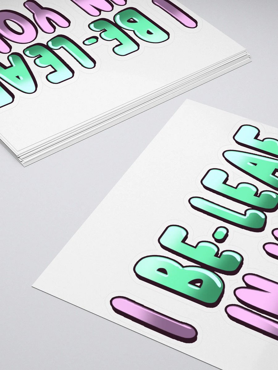 Be-Leaf - Sticker product image (10)