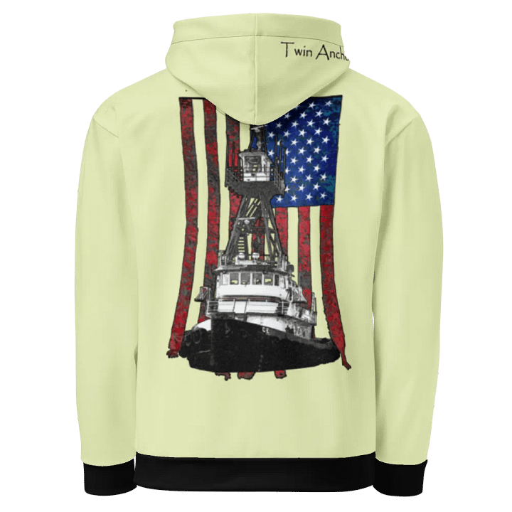 snow flurry Chain Tug CE & CE Flage Hoodie product image (1)
