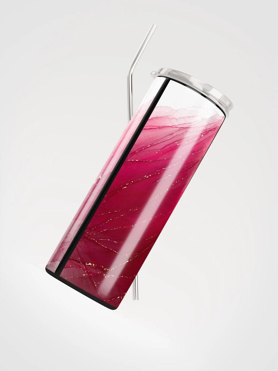 Crimson Elegance: Gilded Whispers Tumbler product image (4)