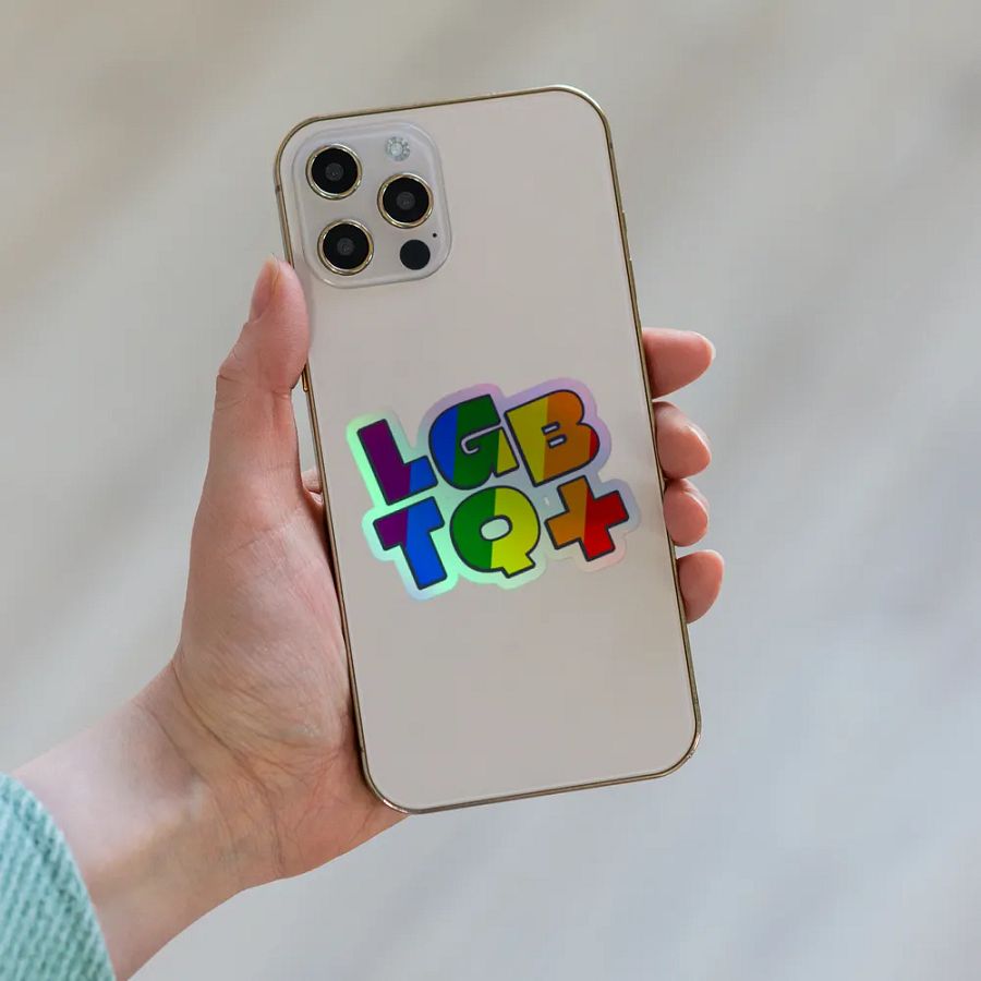 LGBTQ+ Pride Holographic Sticker product image (6)