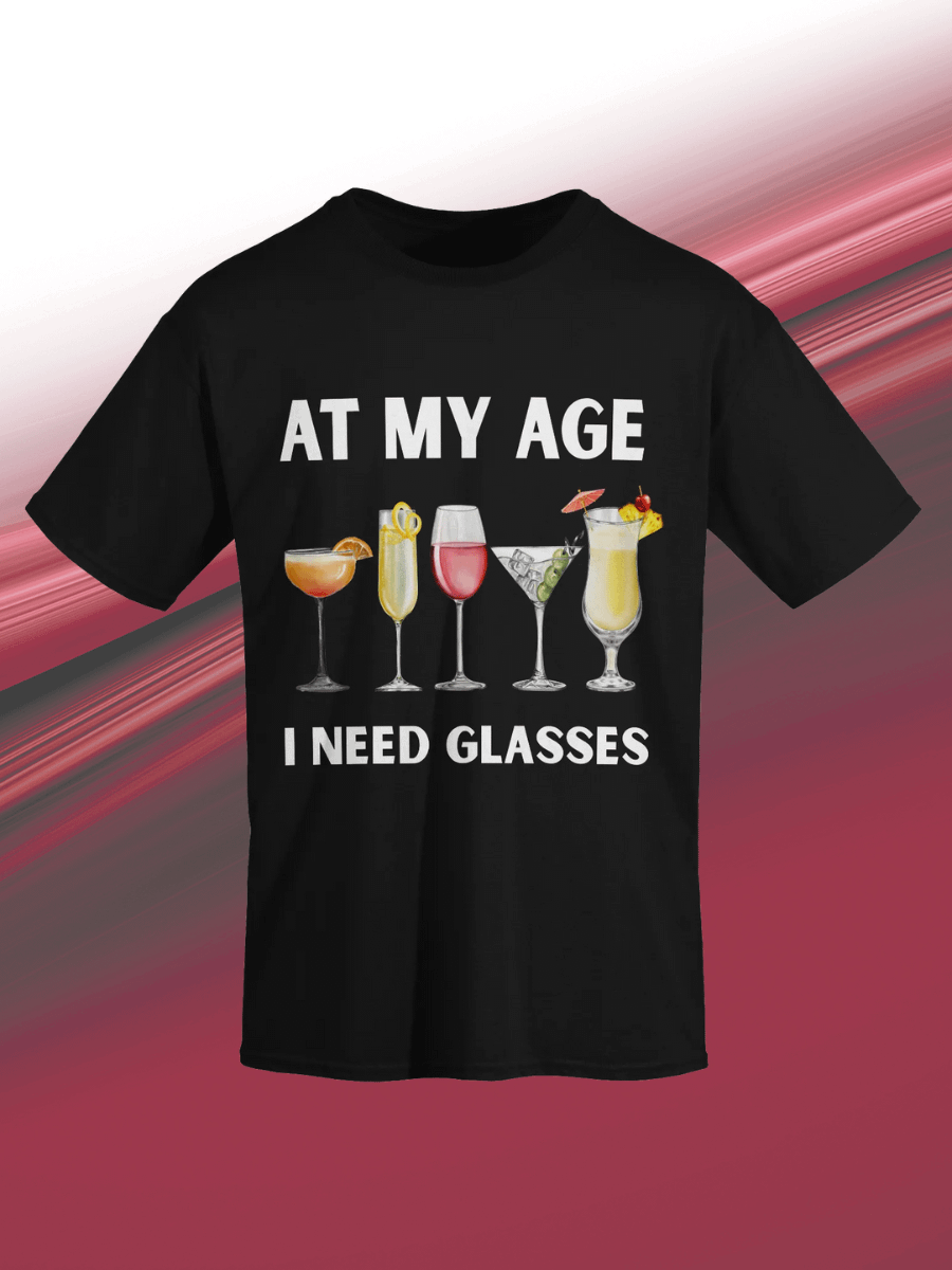 Cocktail Glasses Unisex T-Shirt product image (3)