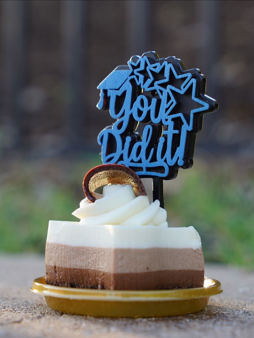 You Did It! - Graduation Topper - Laser Cut Design File product image (6)