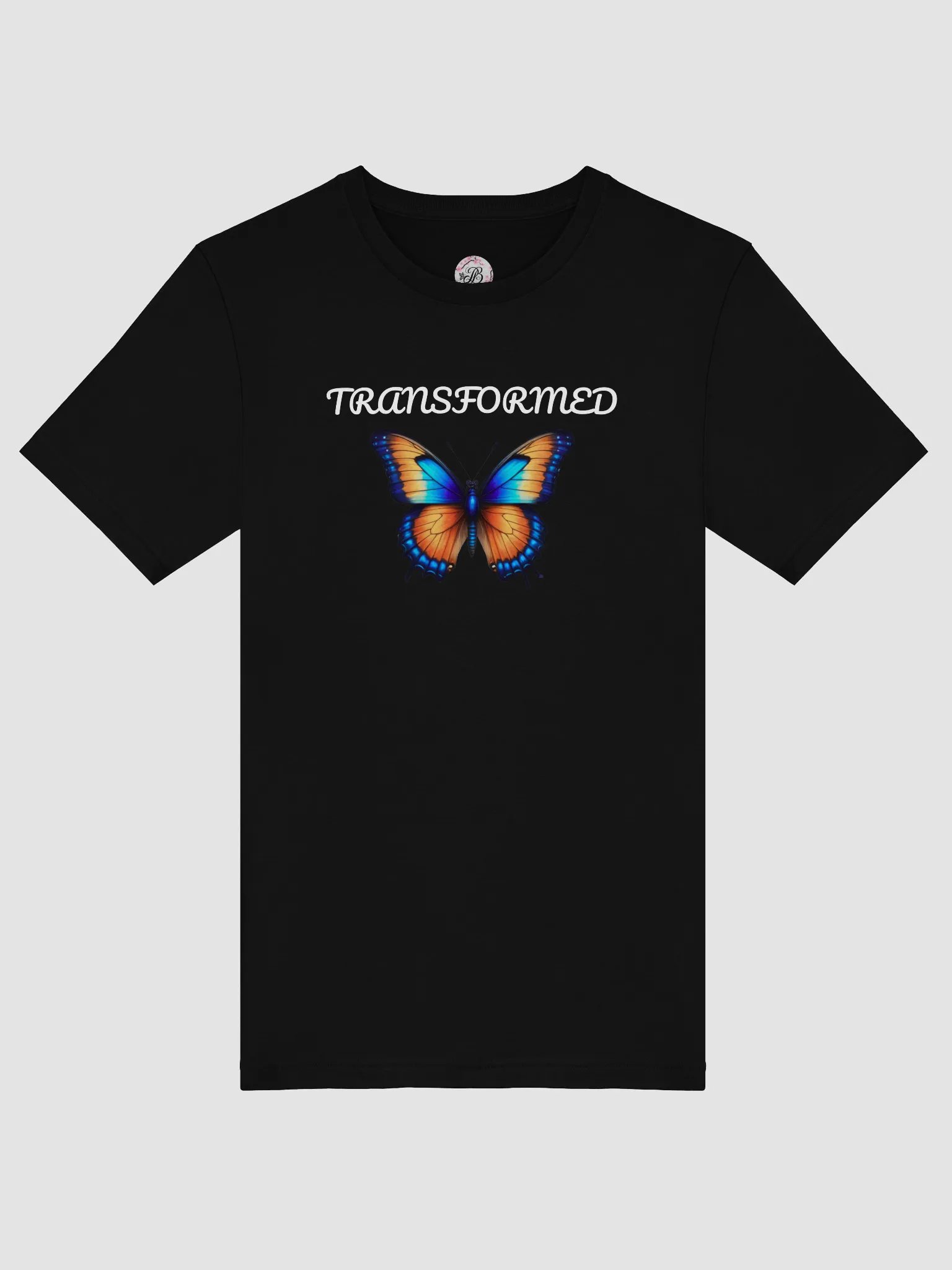 Transformed Butterfly T-Shirt (Black) product image (5)