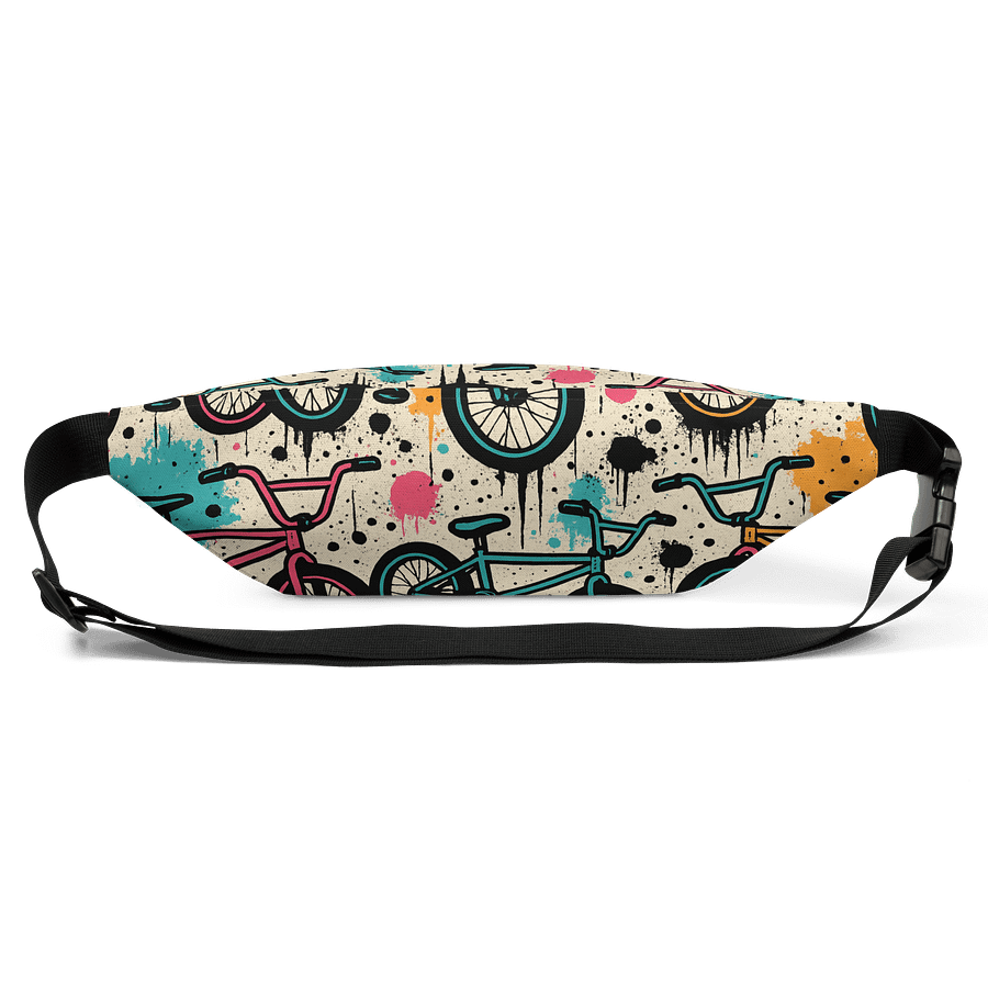 Bmx Bikes Paint Neon Graffiti Pop Art - Fanny Pack product image (3)
