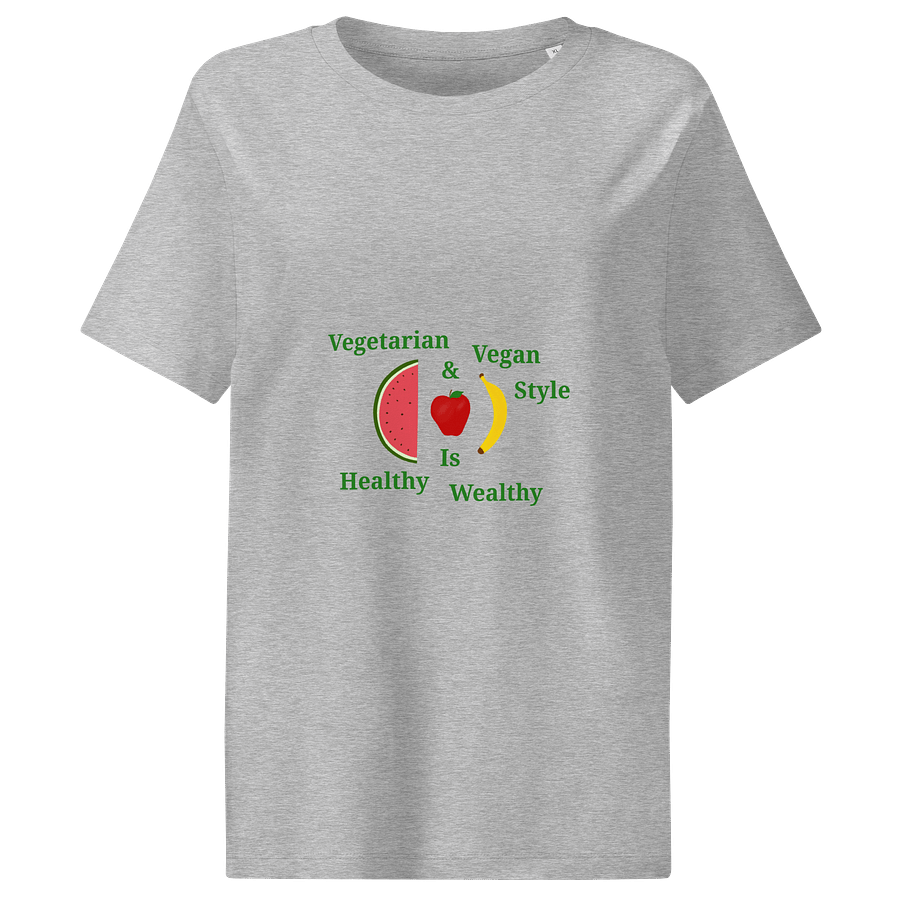 Organic Vegetarian & Vegan Style T-Shirt product image (1)
