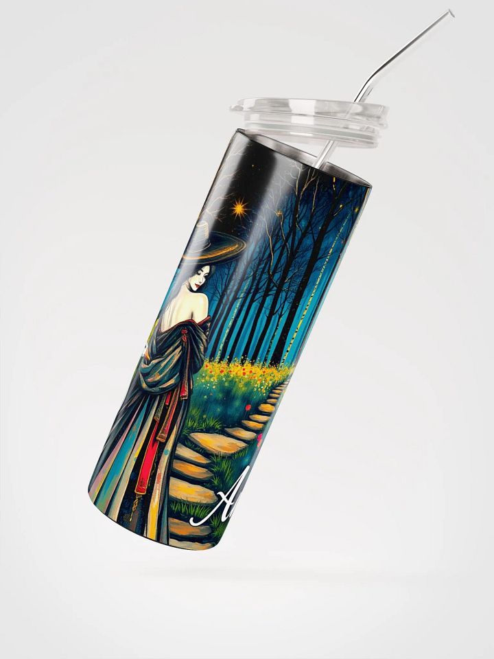 Starry Night Geese Stainless Steel Tumbler product image (2)