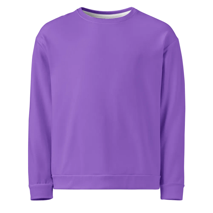 Plain Color Amethyst Sweatshirt product image (1)
