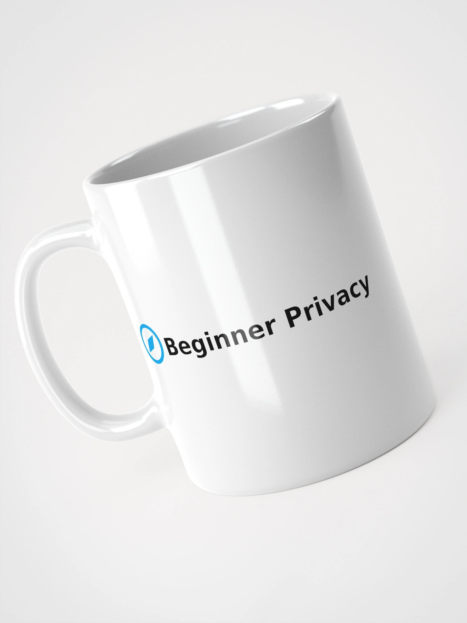 Beginner Privacy Simple White Mug product image (4)