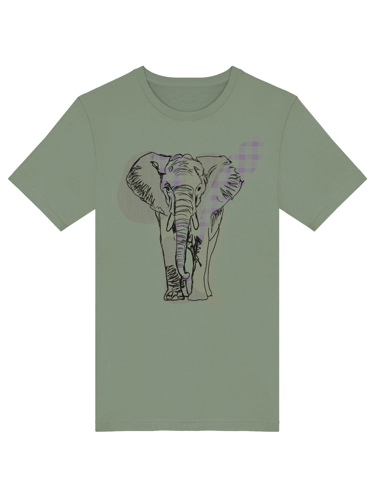 elephant art tshirt product image (32)