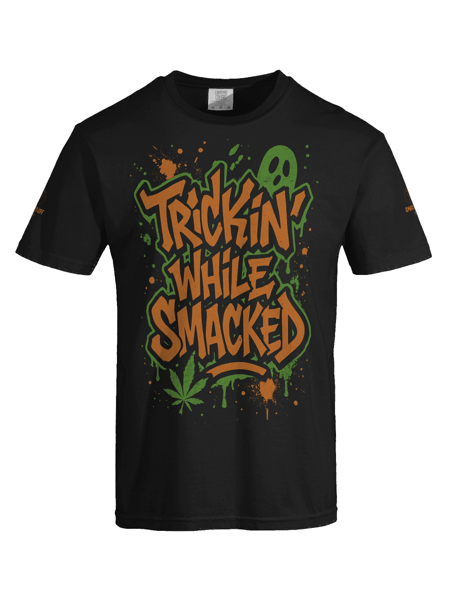 Trickin’ While Smacked – Unisex Halloween T-Shirt product image (20)