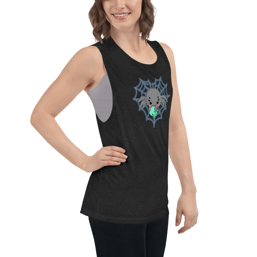 Spooky Cute Spider Tank product image (6)