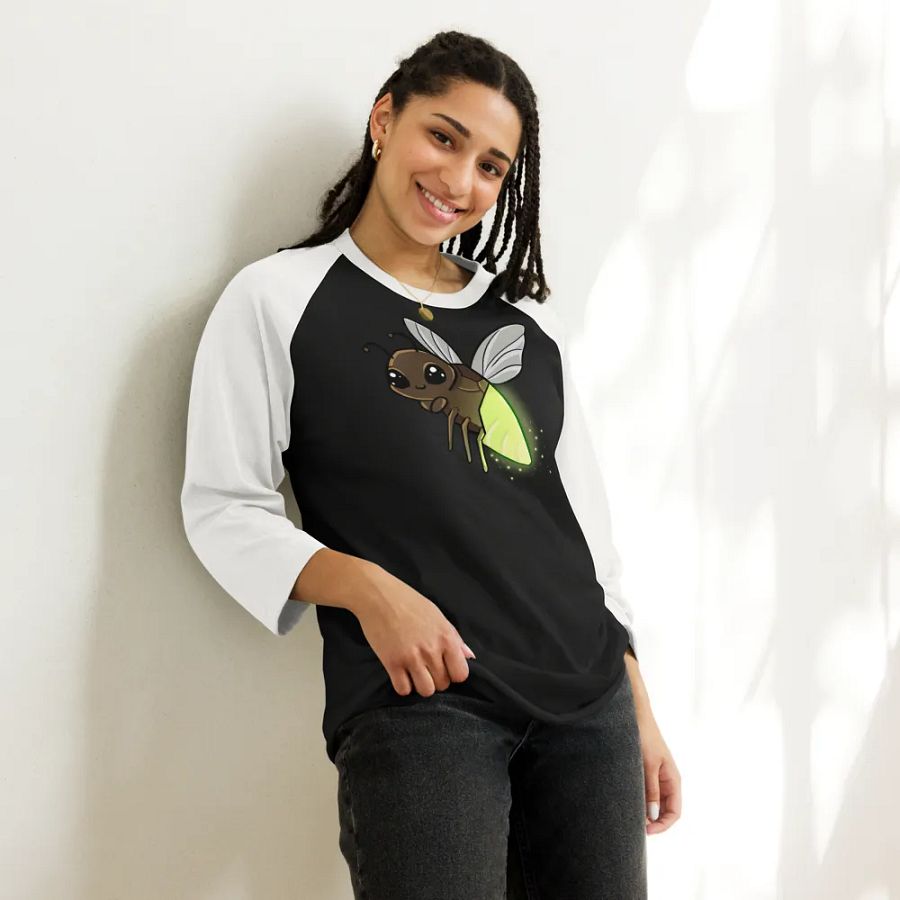 Devoted Torchbug 3/4 Length Raglan Tee product image (9)