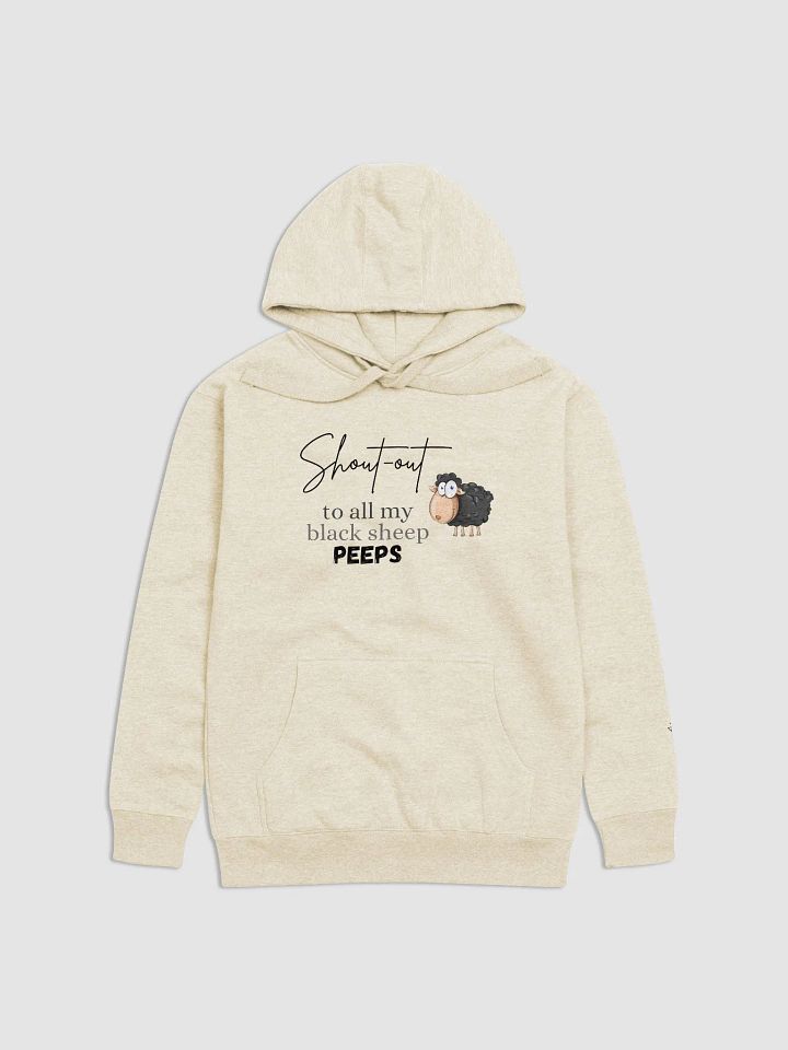 Black Sheep Peeps Unisex Hoodie product image (8)