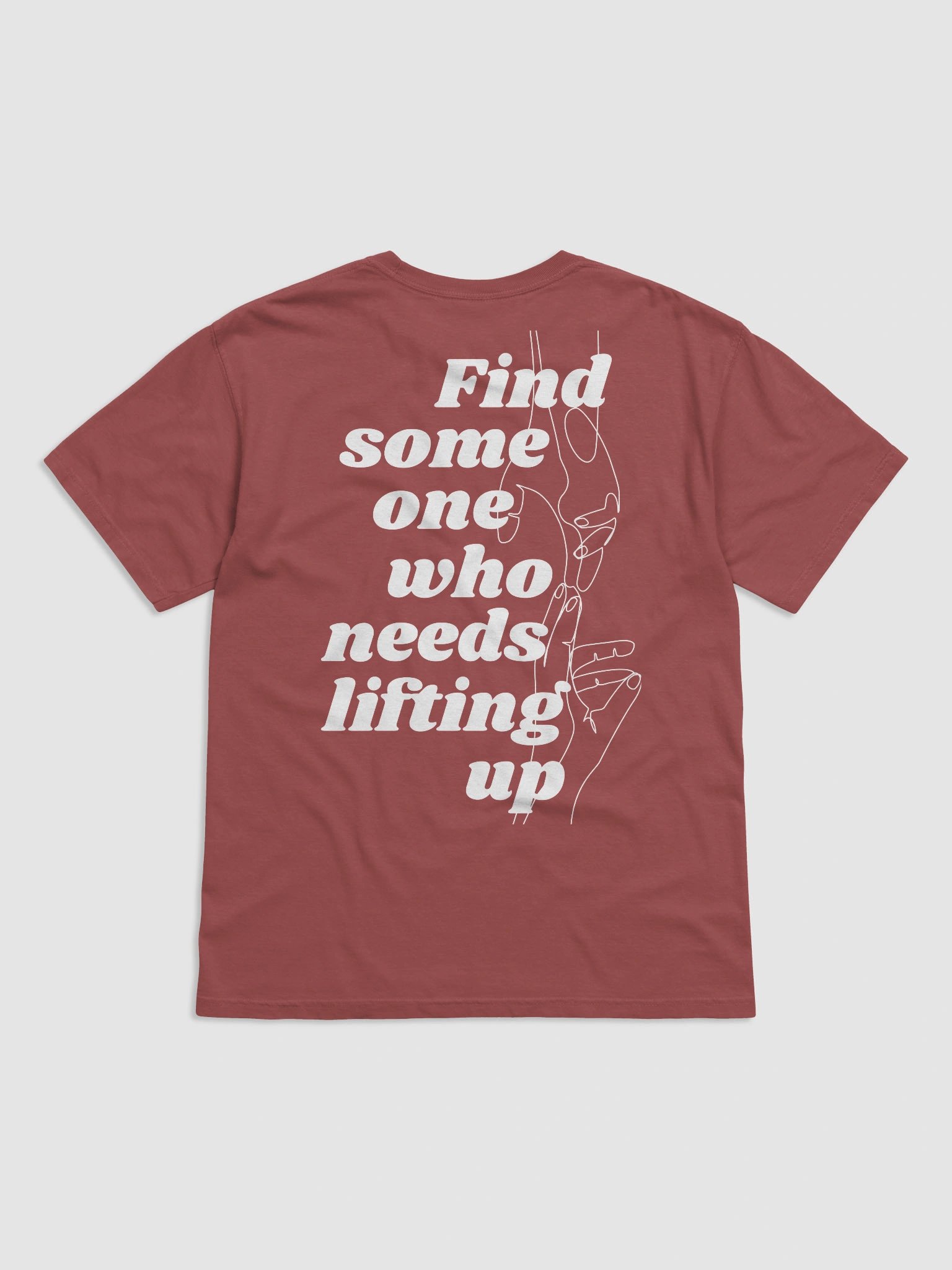 Find Some One Who Needs Lifting Red Tee product image (4)