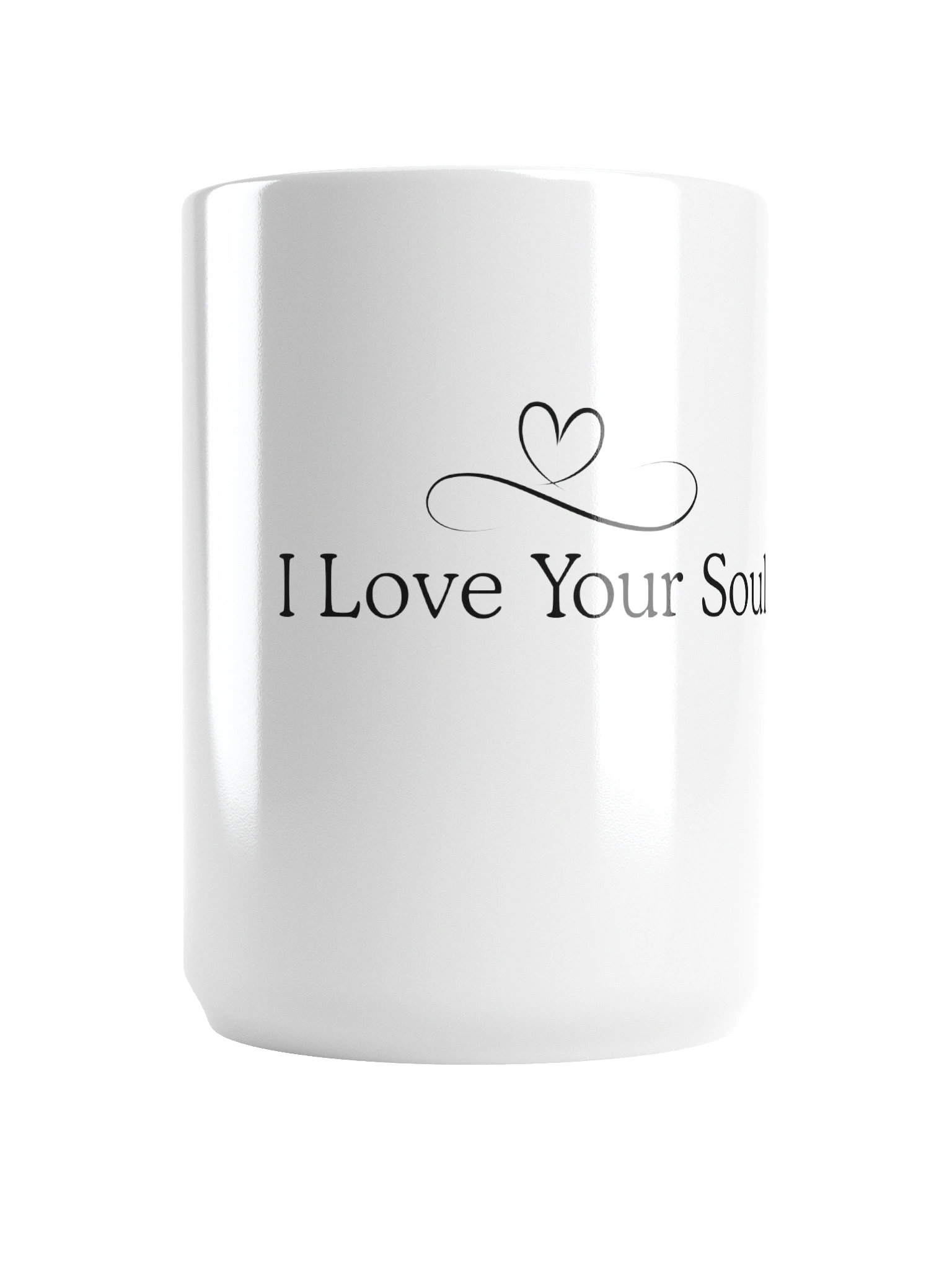 Love Your Soul White Glossy Mug product image (1)
