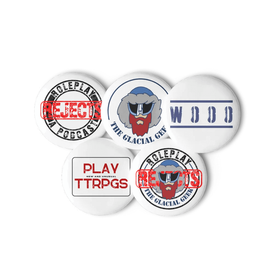 Glacial Geek Collab Pins product image (2)