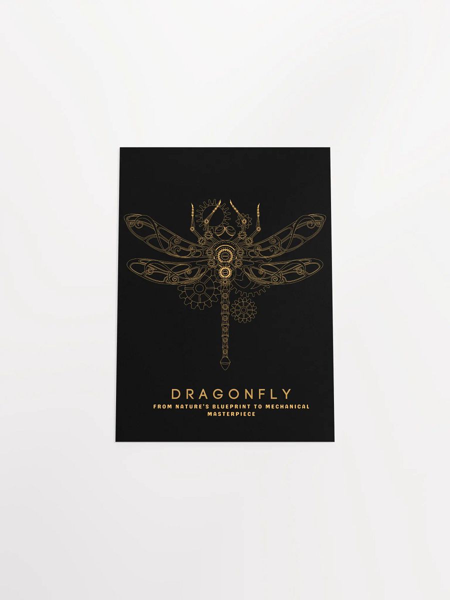 Mechanical Dragonfly - Enhanced Matte Poster product image (4)
