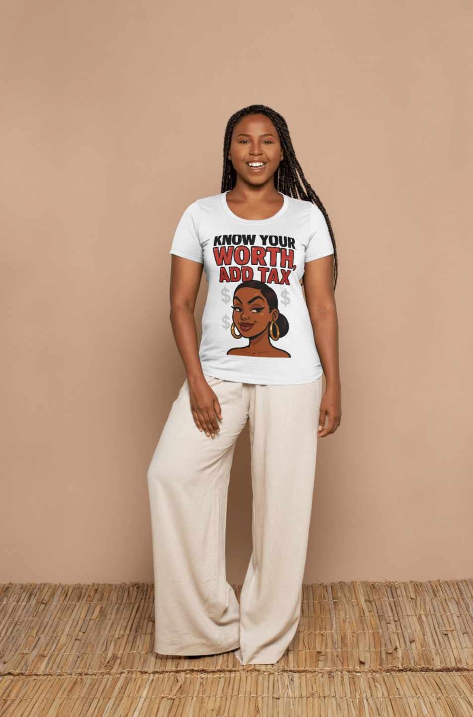 Know Your Worth PNG | Motivational Sublimation Design | High Resolution 300 DPI Digital Download | Self Love Printable by Urbana Digital Creations product image (2)