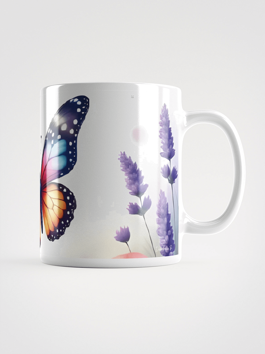 Mug Blanc - Papillon - Grâce d'azur - Idée Cadeau Originale product image (1)