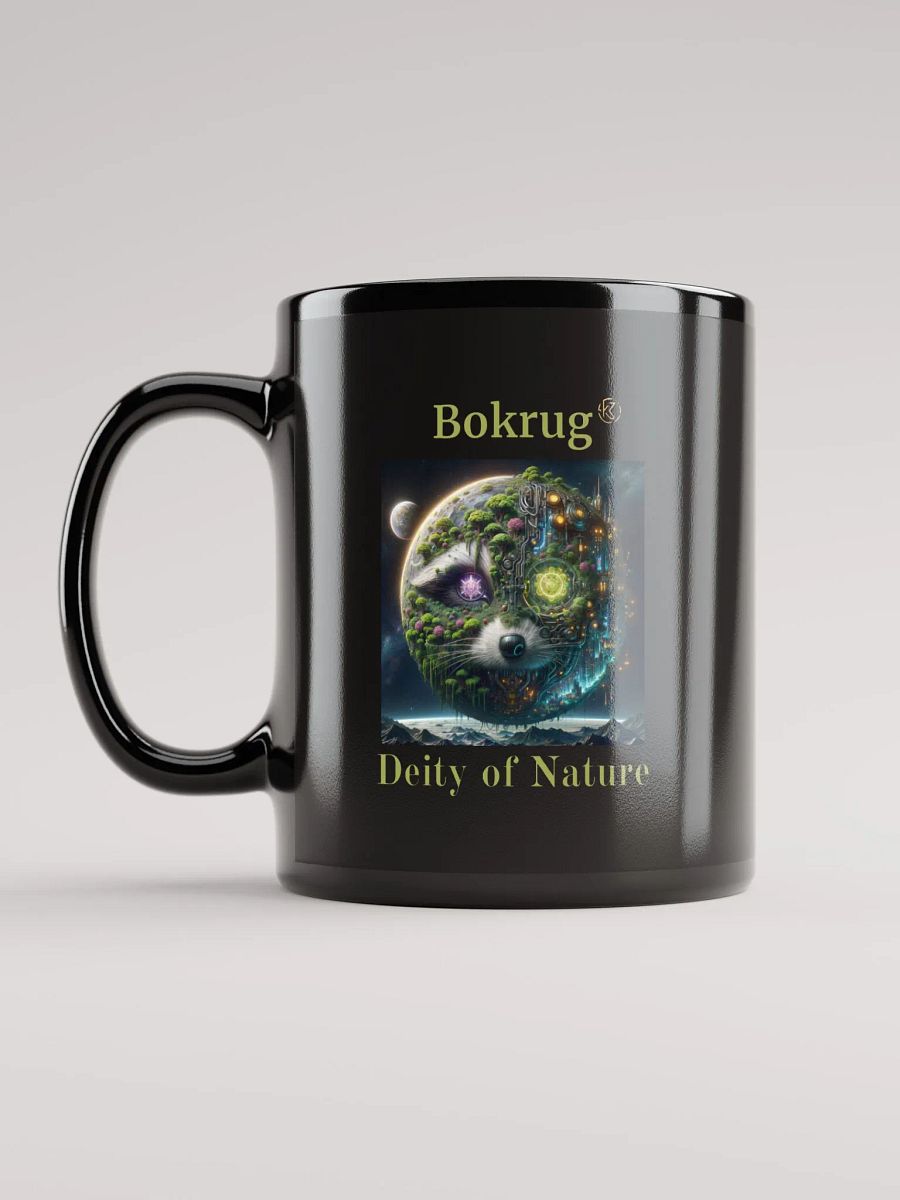Supernal Bokrug | Black Glossy Mug product image (6)