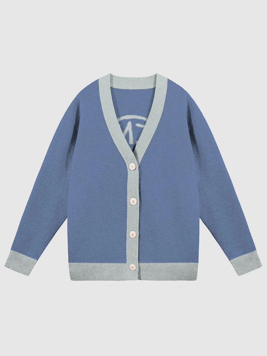 In My Head (lg. design, duotone blue) knitwear cardigan product image (3)