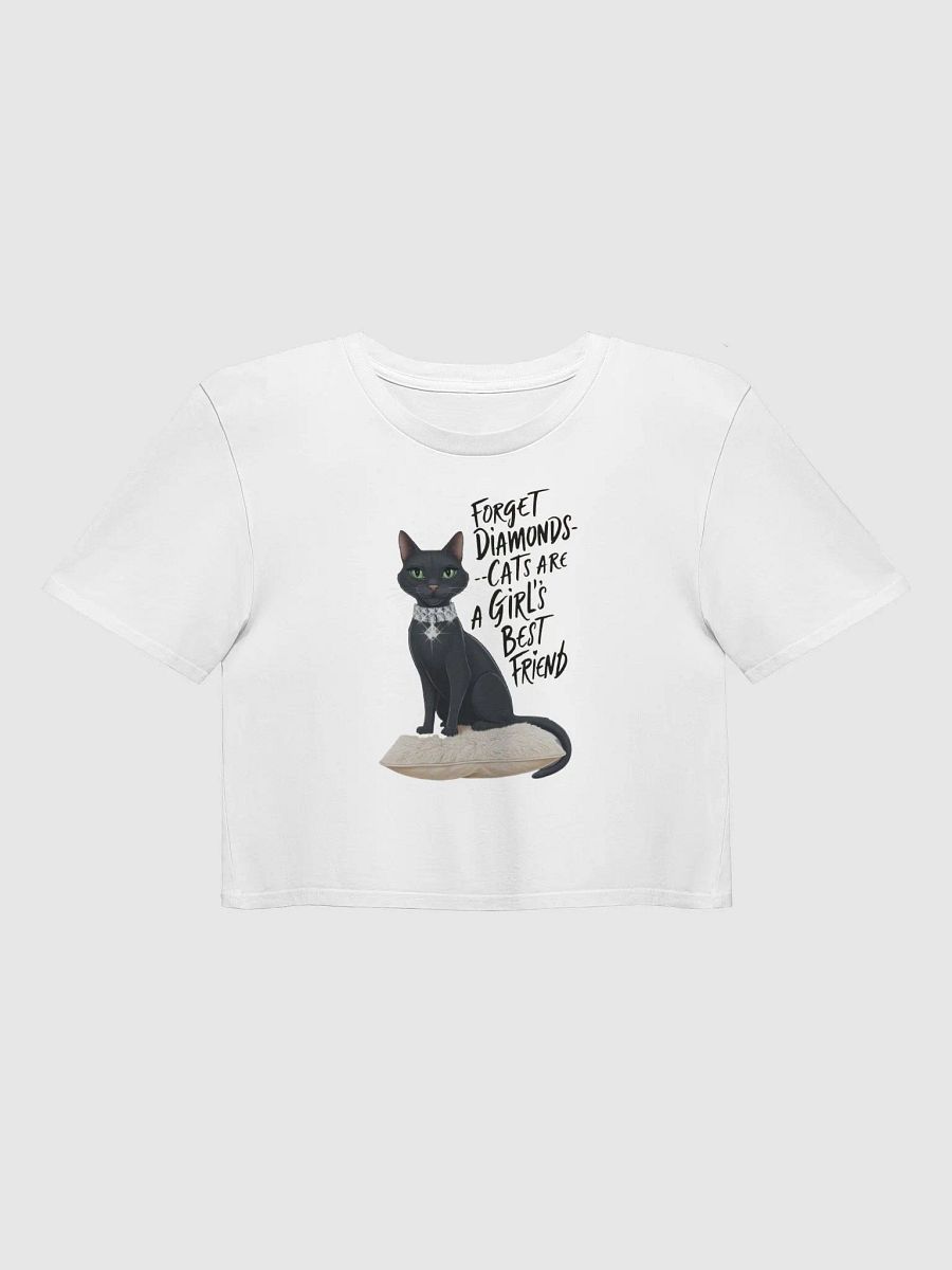 Diamond Cat Women's Crop Top product image (1)