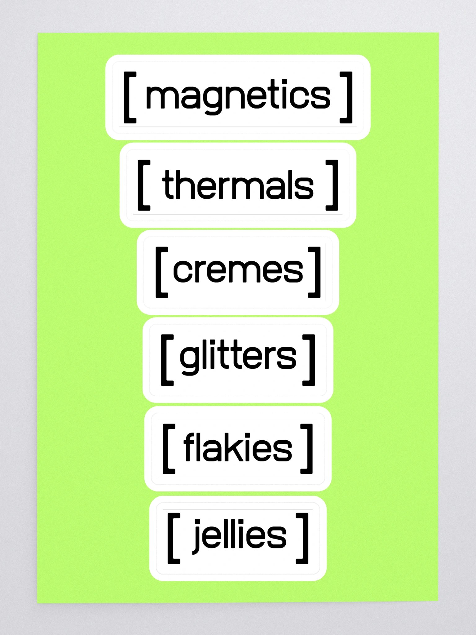 Drawer Labels by finish (white) product image (3)