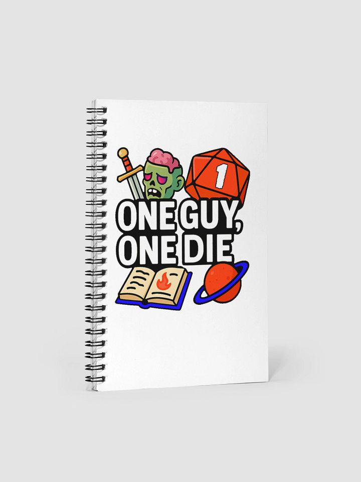 One Guy, One Die – Solo Story Journal product image (1)